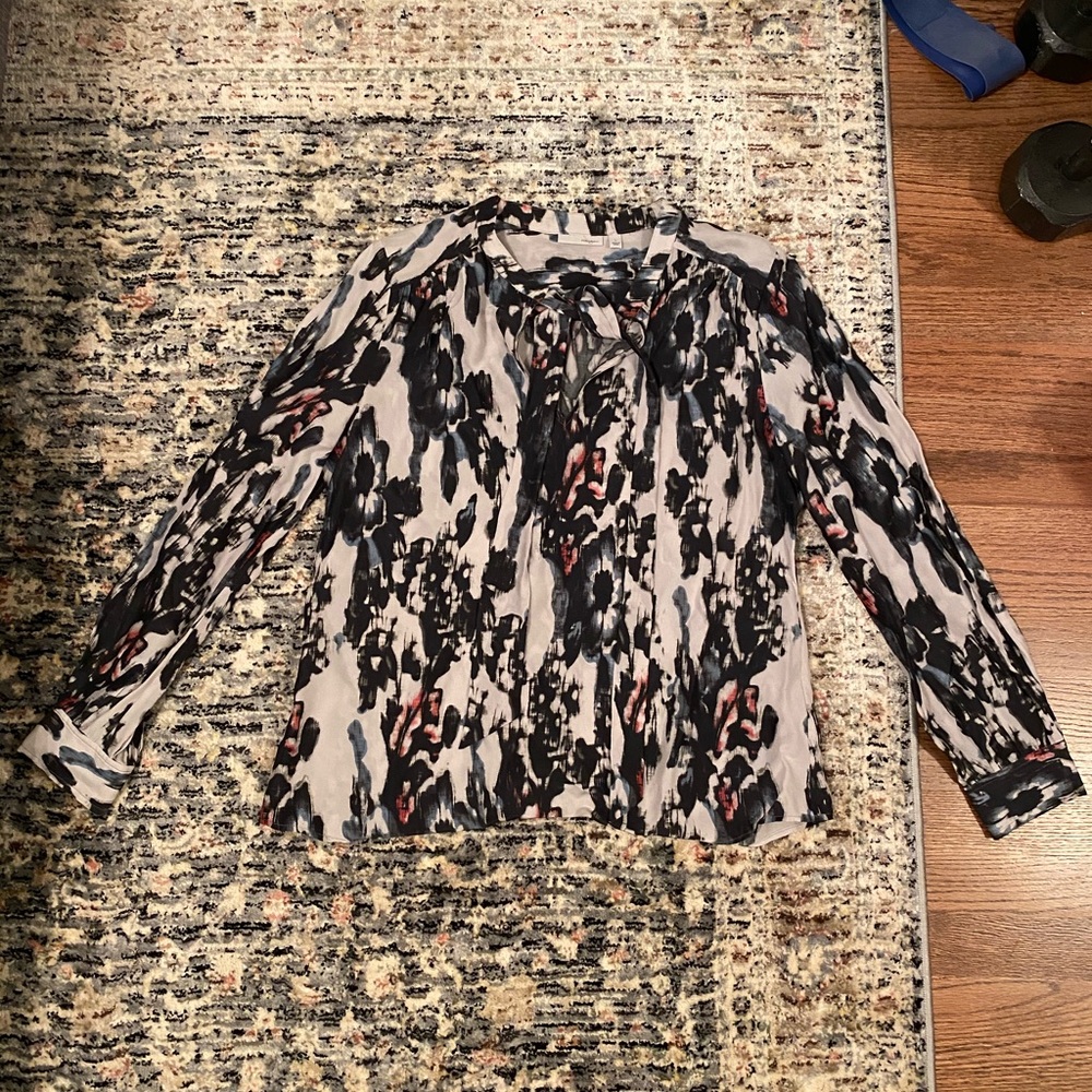 Print blouse